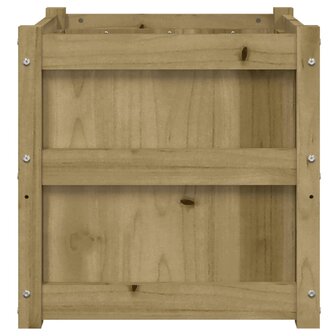 Plantenbakken 2 st cm ge&iuml;mpregneerd hout