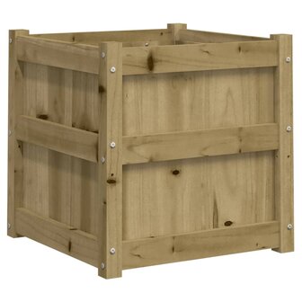 Plantenbakken 2 st cm ge&iuml;mpregneerd hout