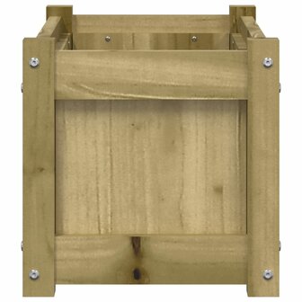 Plantenbakken 2 st cm ge&iuml;mpregneerd hout