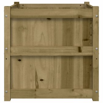 Plantenbakken 2 st cm ge&iuml;mpregneerd hout