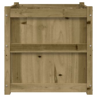 Plantenbak 60x60x60 cm ge&iuml;mpregneerd grenenhout