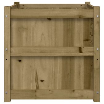 Plantenbak 60x60x60 cm ge&iuml;mpregneerd grenenhout