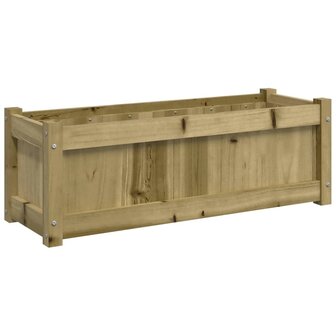 Plantenbakken 2 st cm ge&iuml;mpregneerd hout