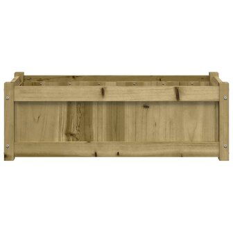 Plantenbakken 2 st cm ge&iuml;mpregneerd hout