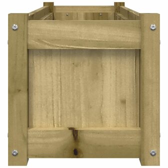 Plantenbakken 2 st cm ge&iuml;mpregneerd hout