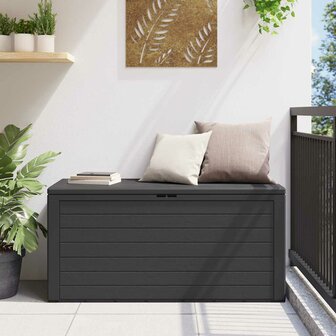 Tuinbox 116x44x55 cm antraciet