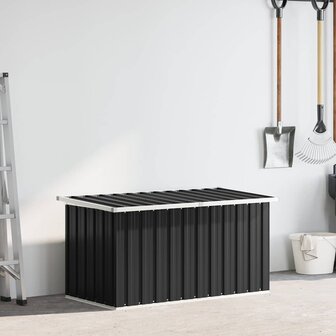 Tuinbox 129x67x65 cm antraciet