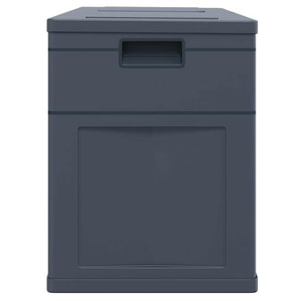 Opbergkist 320 L zwart