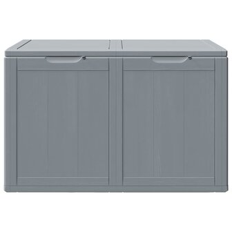 Tuinbox 180 L PP houtlook grijs