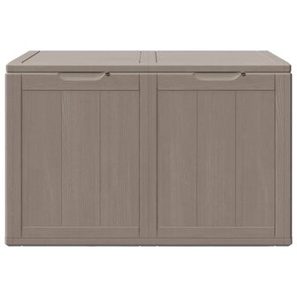 Tuinbox 180 L PP houtlook bruin
