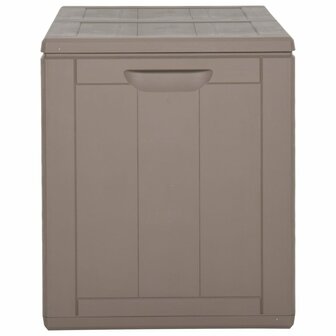 Tuinbox 180 L PP houtlook bruin