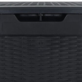 Tuinbox 119x48x60 cm polypropeen antracietkleurig
