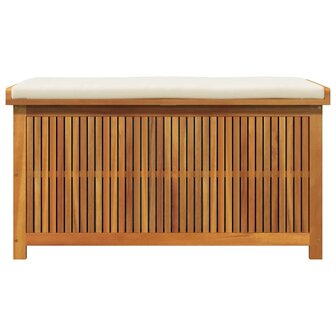 Opbergbox voor buiten 113x50x60,5 cm massief acaciahout