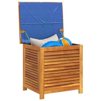 Tuinbox met jaloezie&euml;n 60x50x56 cm massief acaciahout