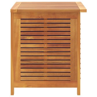Tuinbox met jaloezie&euml;n 60x50x56 cm massief acaciahout