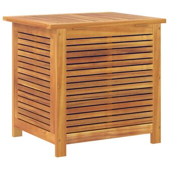 Tuinbox met jaloezie&euml;n 60x50x56 cm massief acaciahout