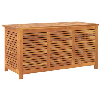 Tuinbox met jaloezie&euml;n 113x50x56 cm massief acaciahout