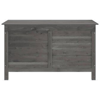 Tuinbox 99x49,5x58,5 cm massief vurenhout antracietkleurig