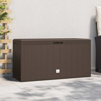 Tuinbox 114x47x60 cm bruin