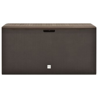 Tuinbox 114x47x60 cm bruin