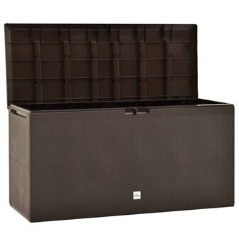 Tuinbox 114x47x60 cm bruin