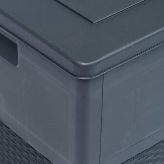 Opbergbox 320 L antraciet