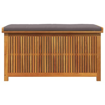 Opbergbox voor buiten 113x50x60,5 cm massief acaciahout