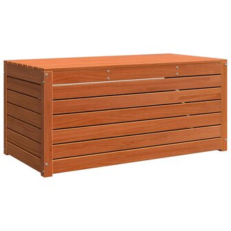Tuinopslagdoos Wasbruin 101 x 50.5 x 46.5 cm Massief grenenhout