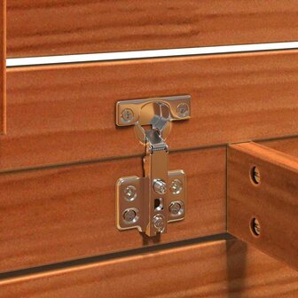 Tuinopslagdoos Wasbruin 101 x 50.5 x 46.5 cm Massief grenenhout