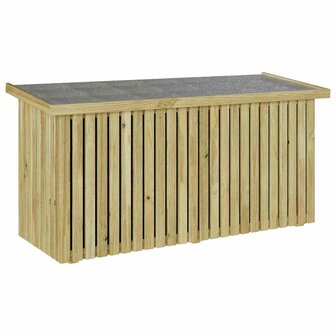 Tuinopslagdoos met opslag Bruin 119 x 44 x 58,5 cm