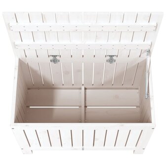 Tuinbox 76x42,5x54 cm massief grenenhout wit