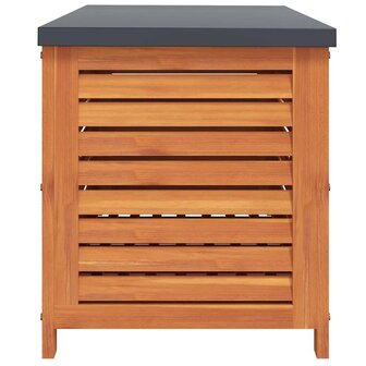 Tuinbox 90x48x55 cm massief eucalyptushout
