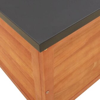 Tuinbox 90x48x55 cm massief eucalyptushout
