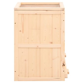 Hamsterkooi 81x40x60 cm massief vurenhout