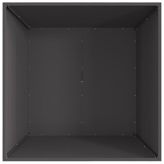 Vuurkorf Zwart 80 x 80 x 40 cm Koudgewalst staal