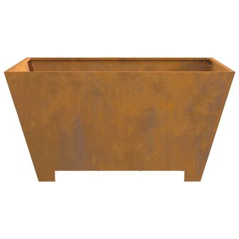 Vuurkorf Bruin 80 x 80 x 40 cm Cortenstaal