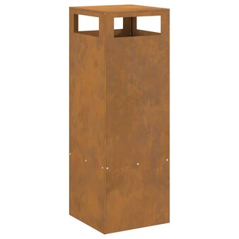 Vuurkorf Bruin 35 x 35 x 100 cm Cortenstaal