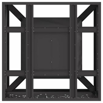 Vuurkorf Zwart 60 x 60 x 30 cm Koudgewalst staal