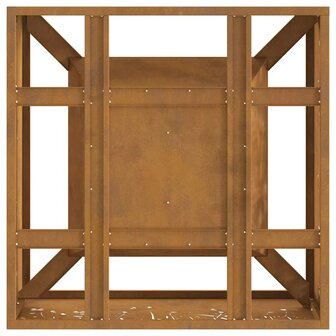 Vuurkorf Bruin 60 x 60 x 30 cm Cortenstaal