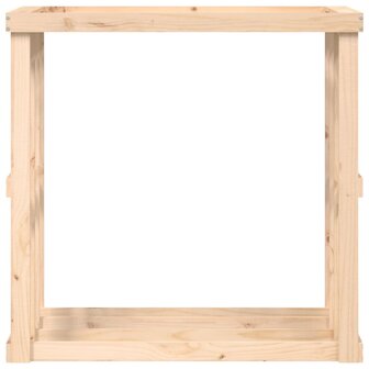 Houtblokhouder 108x52x106 cm massief grenenhout