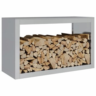 Haardhoutrek 100x40x60 cm gegalvaniseerd staal