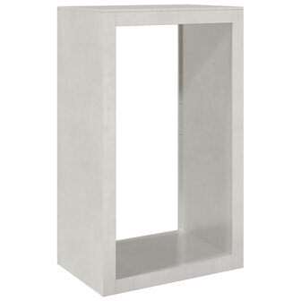 Haardhoutrek 60x40x100 cm roestvrij staal