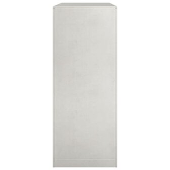Haardhoutrek 100x40x100 cm roestvrij staal