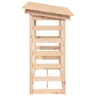 Haardhoutrek 108x64,5x110 cm massief grenenhout