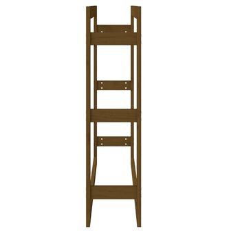 Haardhoutrek 100x25x100 cm massief grenenhout honingbruin