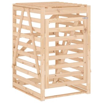 Containerberging dubbel massief grenenhout
