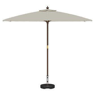 Parasolvoet Zwart 45 x 45 x 37.5 cm Graniet