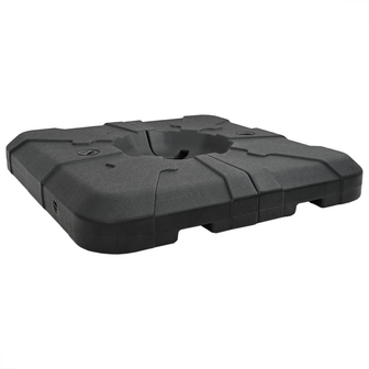 Paraplu Basis Set 2 pcs Zwart 88.5 x 88.5 x 12 cm Kunststof