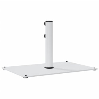 Parasolvoet voor stokken van &Oslash;32/38/48 mm 15 kg rechthoekig