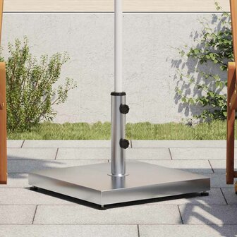 Parasolvoet voor stokken van &Oslash;32/38/48 mm 28 kg vierkant